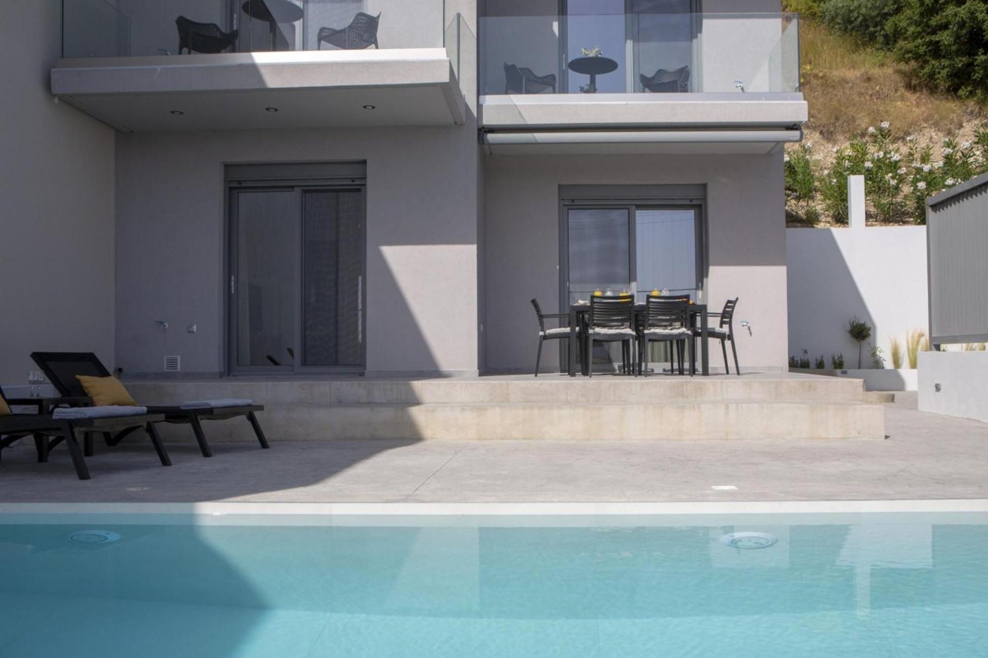 Aloft Luxury Villas Lefkada - Heated Pool Apolpaina Экстерьер фото