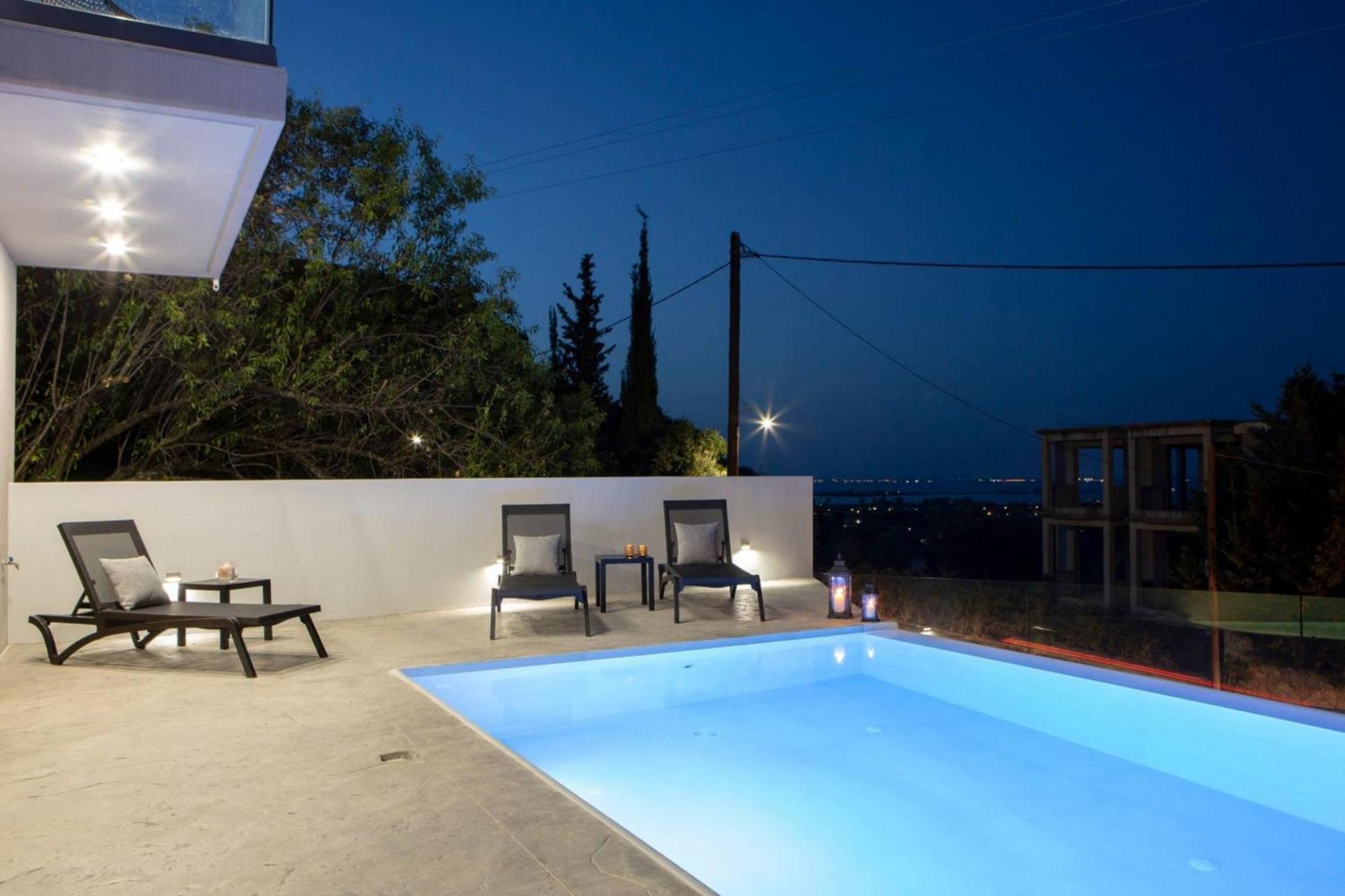 Aloft Luxury Villas Lefkada - Heated Pool Apolpaina Экстерьер фото