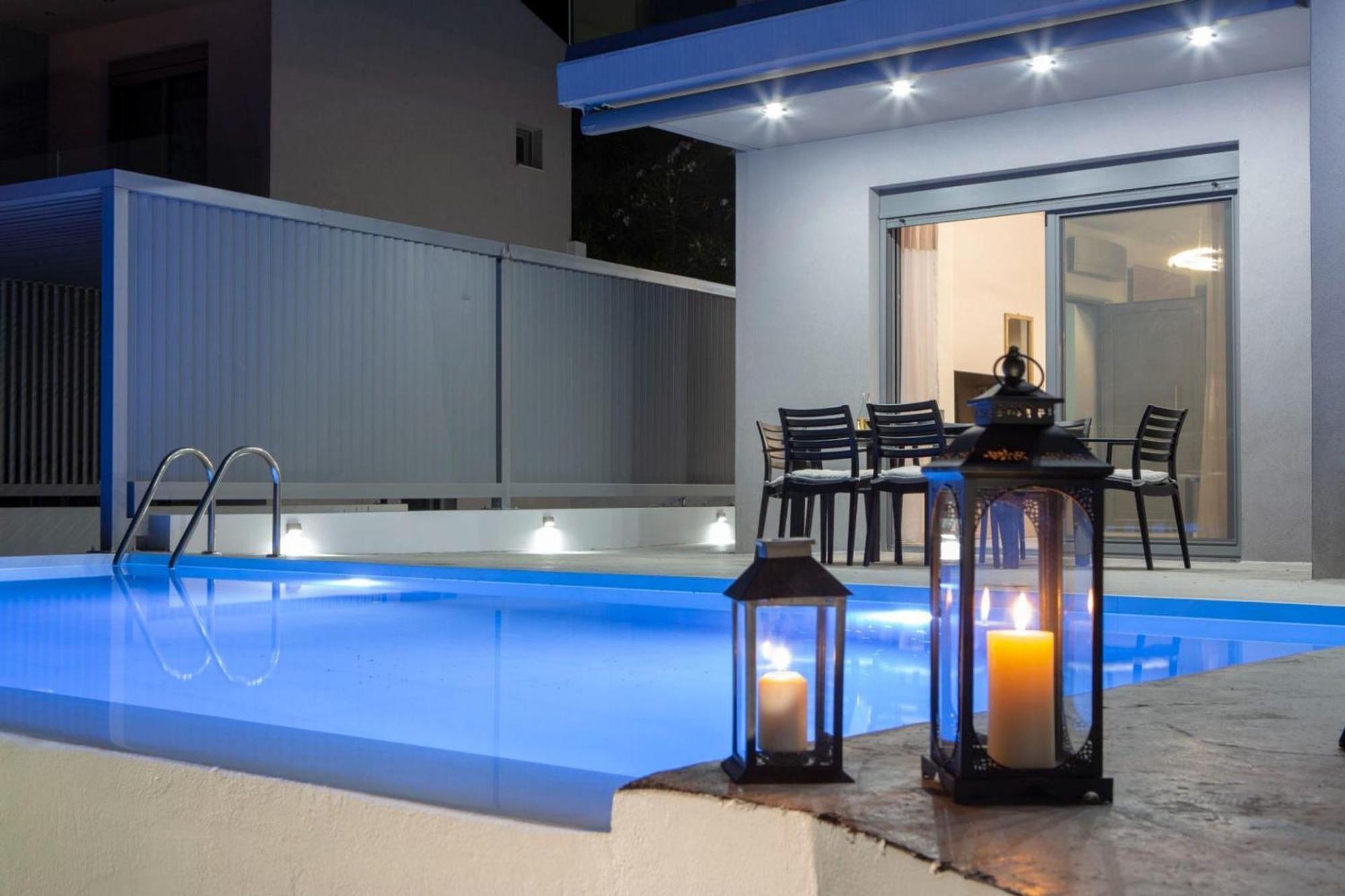 Aloft Luxury Villas Lefkada - Heated Pool Apolpaina Экстерьер фото