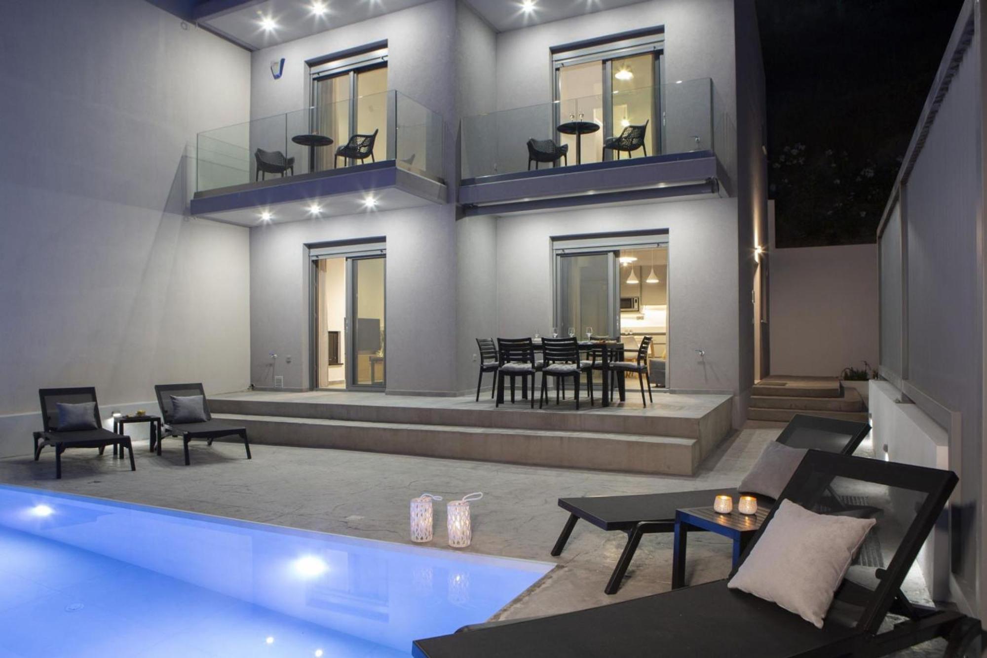 Aloft Luxury Villas Lefkada - Heated Pool Apolpaina Экстерьер фото