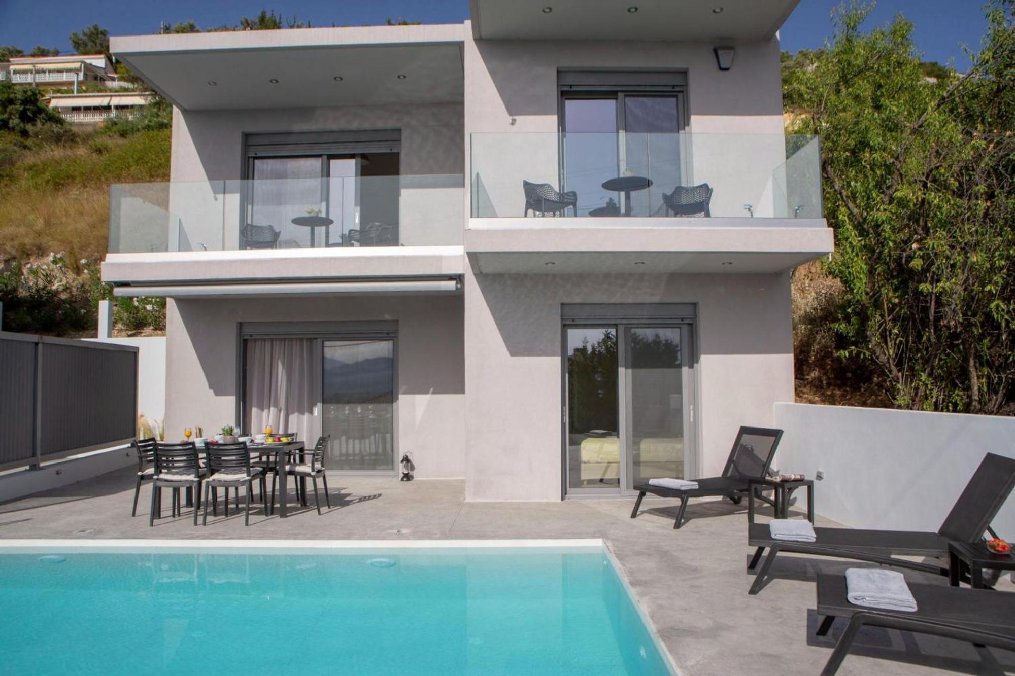 Aloft Luxury Villas Lefkada - Heated Pool Apolpaina Экстерьер фото