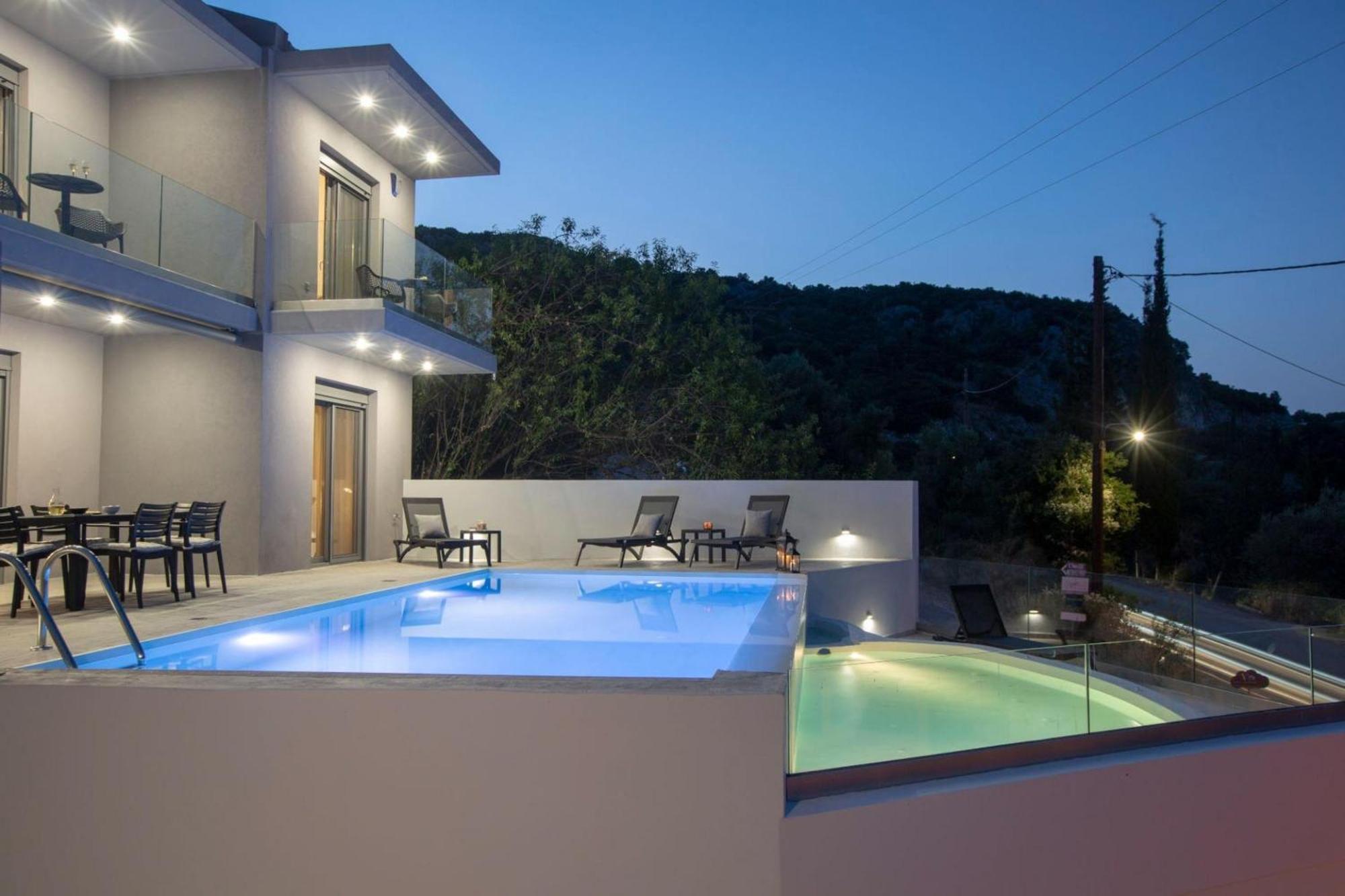Aloft Luxury Villas Lefkada - Heated Pool Apolpaina Экстерьер фото