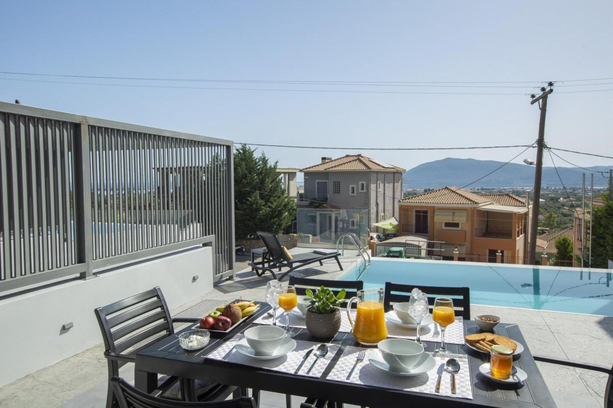 Aloft Luxury Villas Lefkada - Heated Pool Apolpaina Экстерьер фото