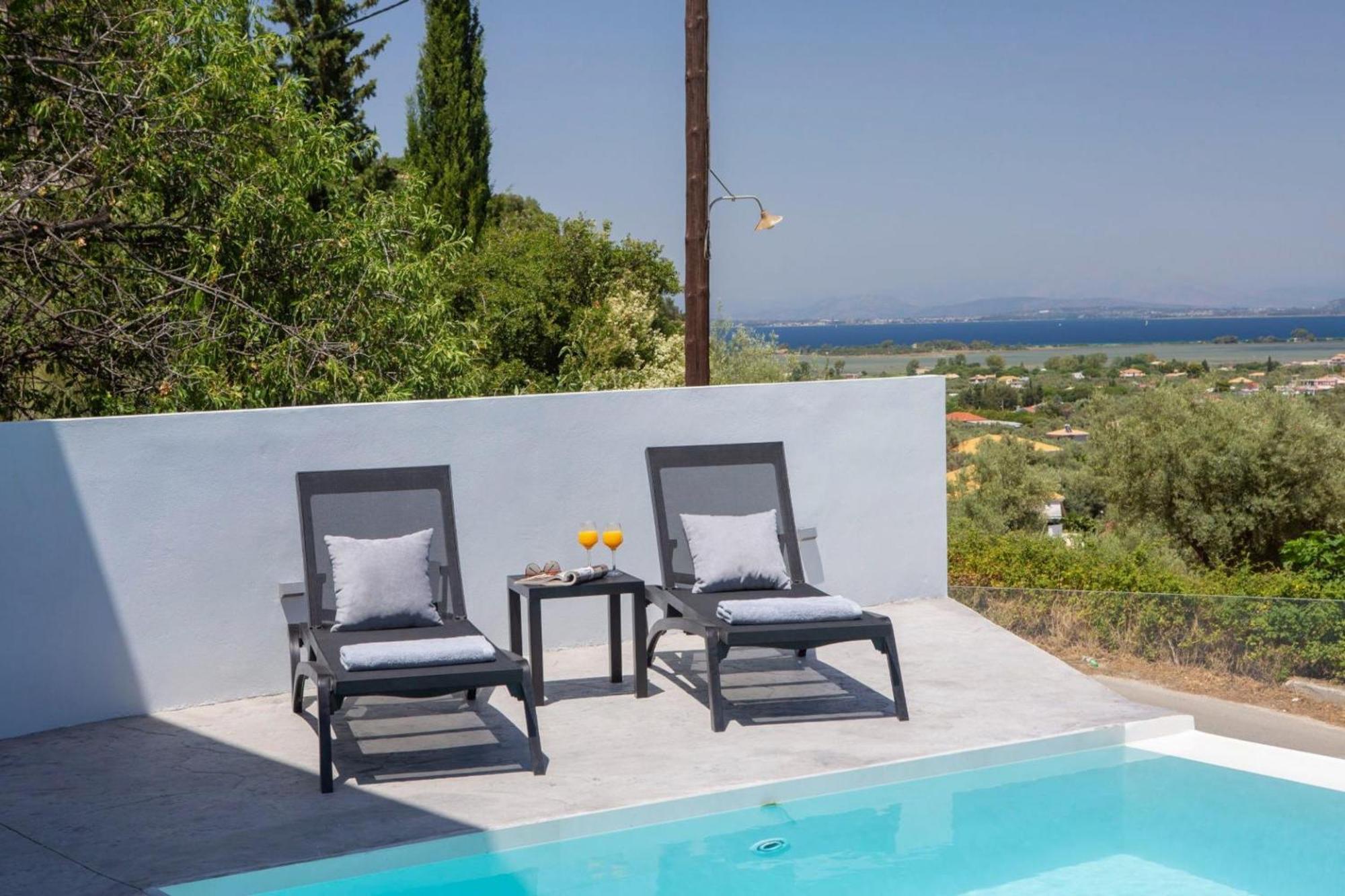 Aloft Luxury Villas Lefkada - Heated Pool Apolpaina Экстерьер фото