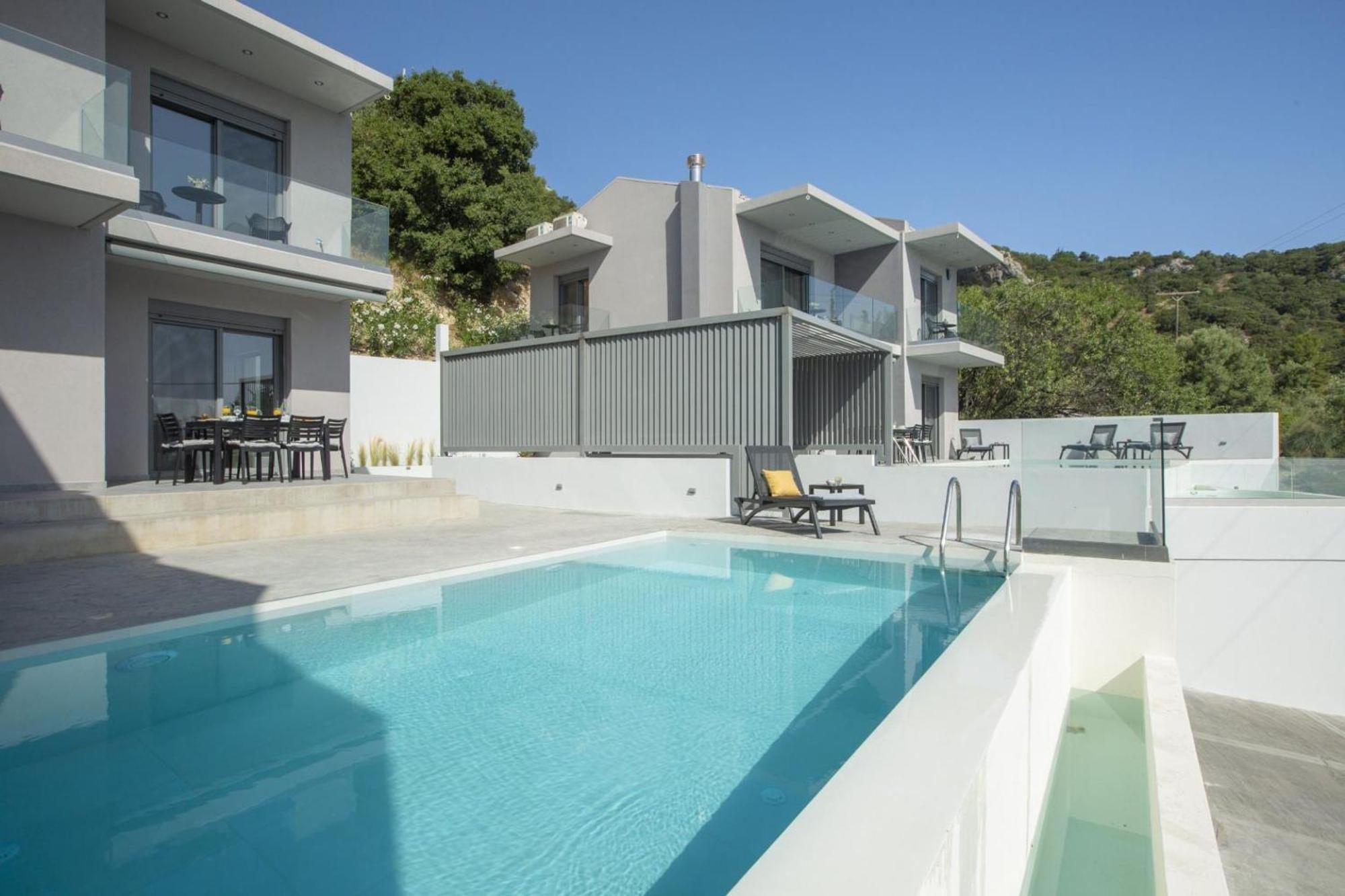 Aloft Luxury Villas Lefkada - Heated Pool Apolpaina Экстерьер фото