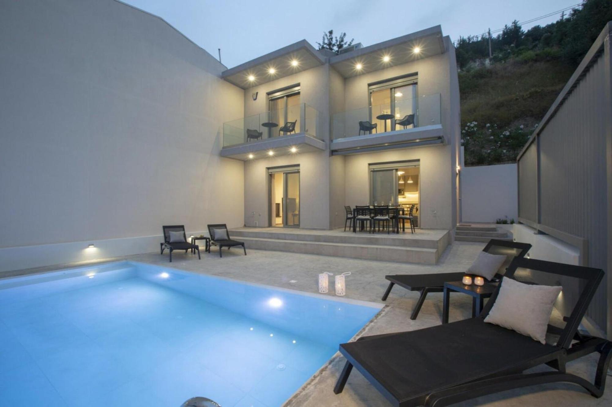 Aloft Luxury Villas Lefkada - Heated Pool Apolpaina Экстерьер фото